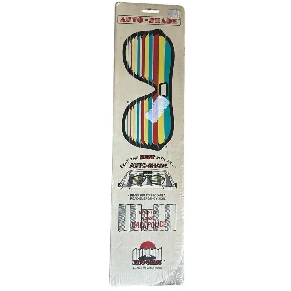 Car Vintage Auto-Shade 1986 Van Nuys California NOS
